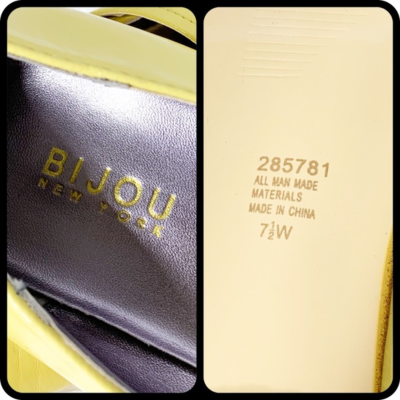 Bijou New York Yellow Flats - Picture 8 of 8